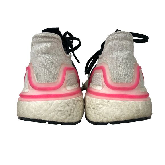 Adidas UltraBoost 19 -Women's Sz 6.5 -Black/Pink/White -Running Shoes EF1625 - Picture 3 of 11